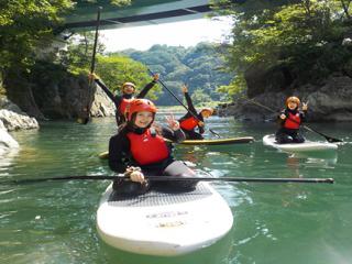 SUP Experience Tour: Have fun with SUP in Gunma Minakami