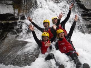 Gunma Minakami Canyoning stay Package is offered as a luxurious glamping experience.