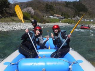 Let's get excited about Minakami rafting! You can play with groups or family members!(^^♪