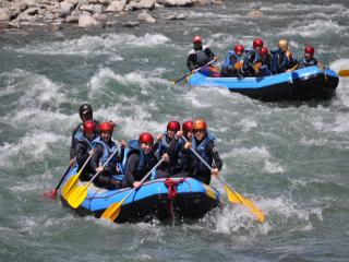 Gunma winter outdoor experience winter rafting!