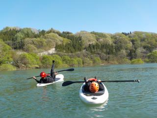 You can do it while feeling nature. イメージ