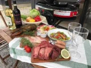 グランピングBBQ 水上で食事なら豪華に楽しめる